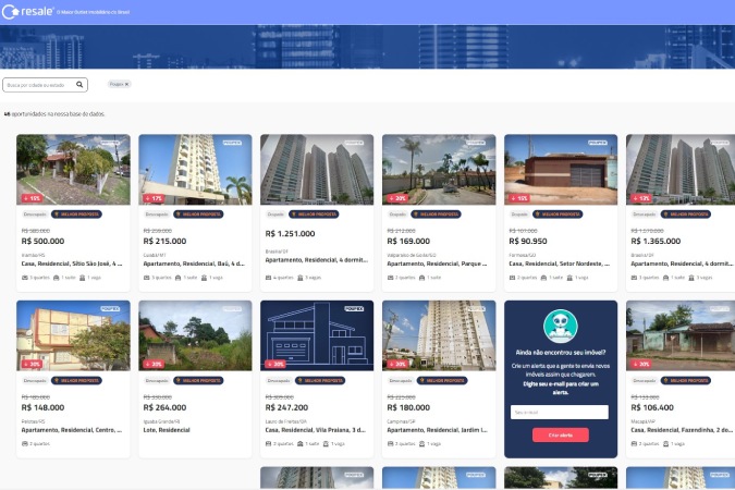 Comprar imóveis usados da FHE POUPEX ficou ainda mais fácil com a parceria da Resale