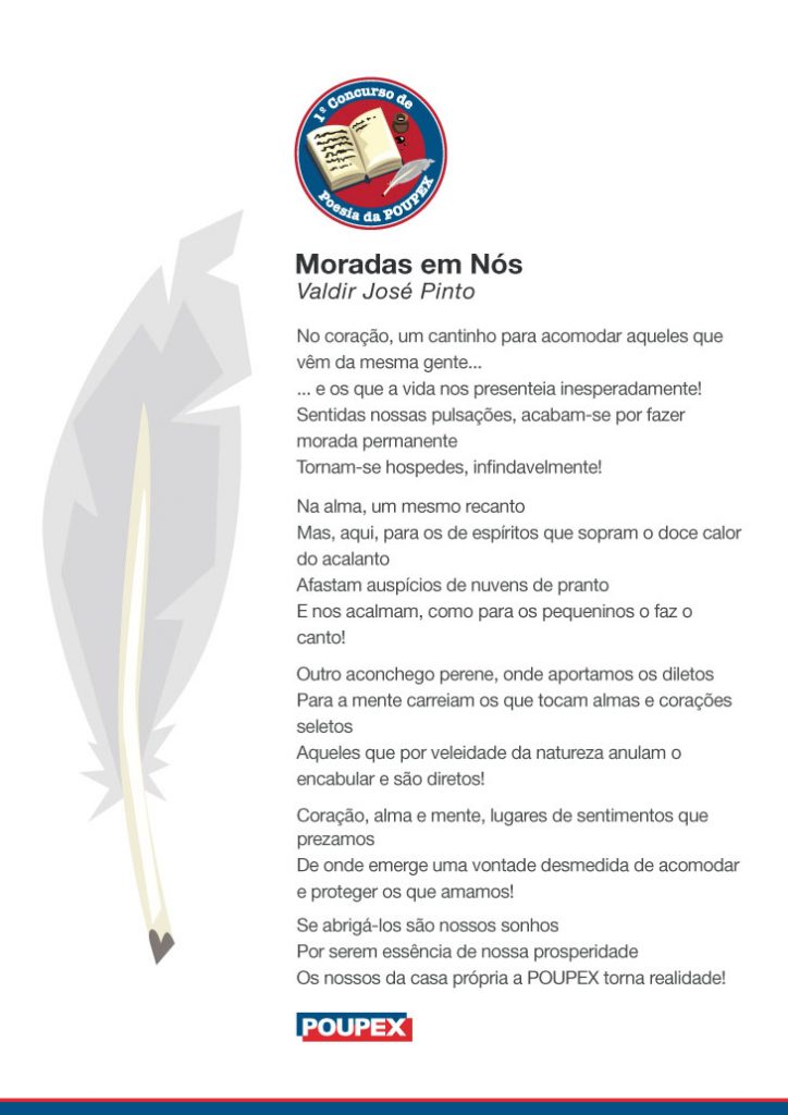 FHE POUPEX promove 1º Concurso de Poesia entre colaboradores